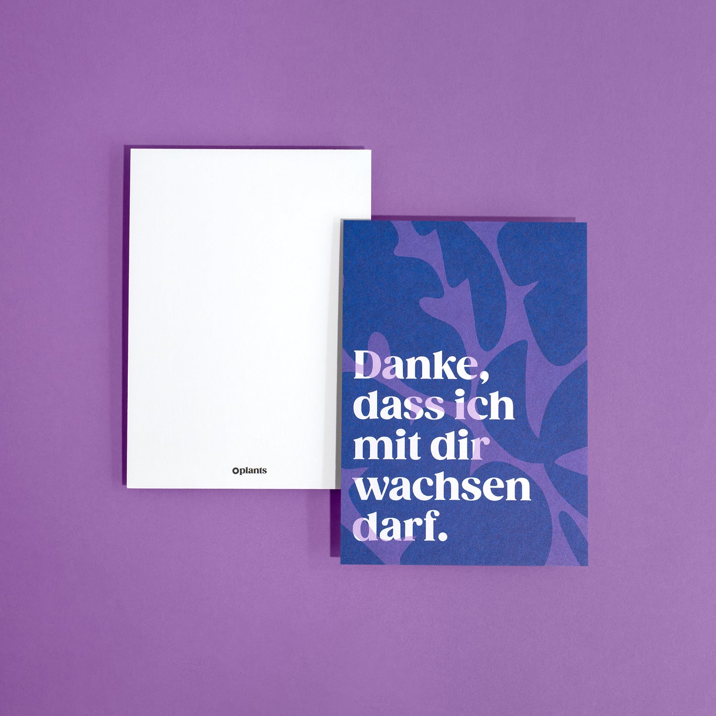 Grußkarte "Gemeinsam Wachsen"