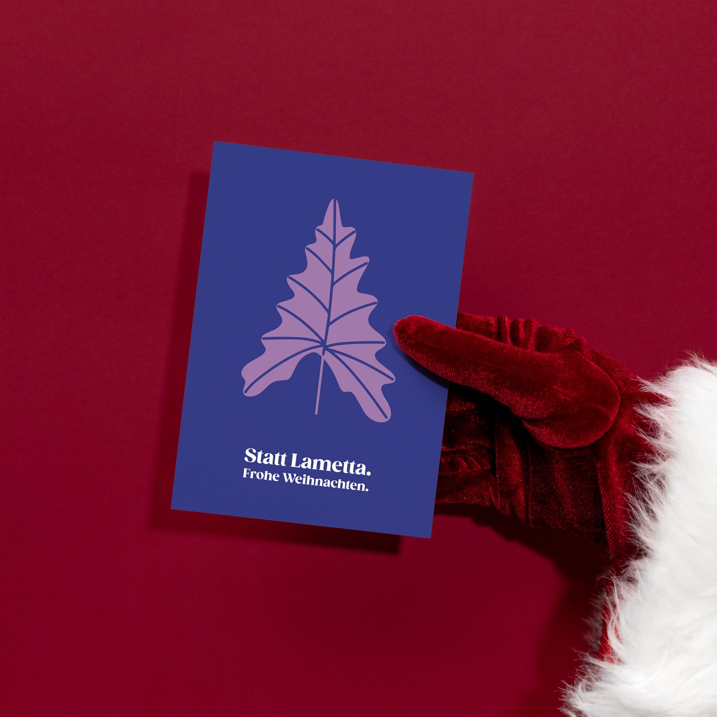 Grußkarte für Weihnachten