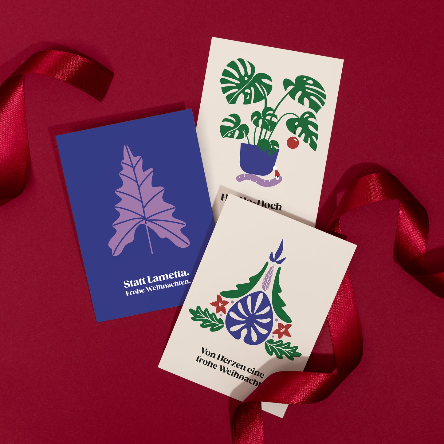 Grußkarte für Weihnachten